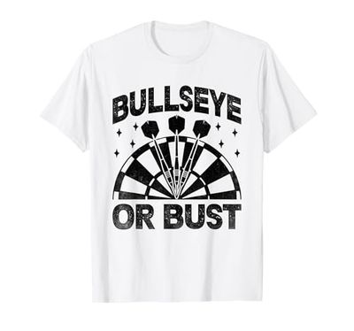 Bullseye O Busto Gioco Giocatore Sportivo Maglietta