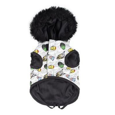 Cerdá - ForFanPets | Manteau d'hiver pour Chiens des Avengers - Licence Officielle Marvel