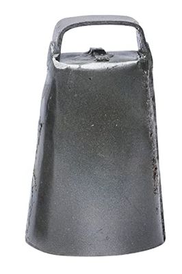 JANUEL - Sonnaillon Cloche Acier Noir N° 4 - Hauteur 85mm