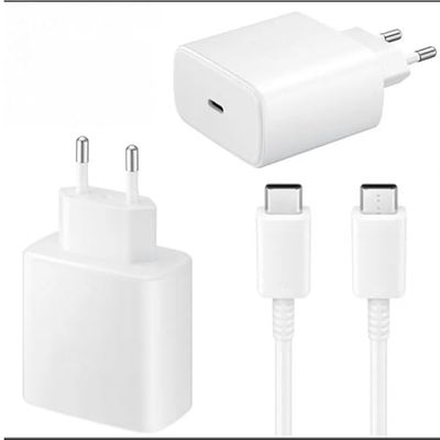 Cargador 45w + Cable Blanco