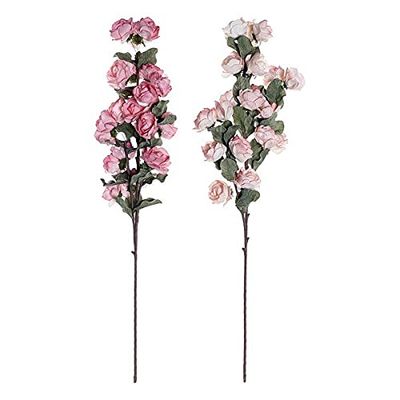 Dekodonia S3008509 decoratieve bloem EVA ethyleenvinylacetaat, 2 stuks