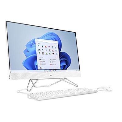 HP All-in-One PC 27-cb1102ng 68,5cm (27") FHD-IPS-Display, AMD Ryzen 3-5425U, 8GB RAM, 512GB SSD, Windows 11