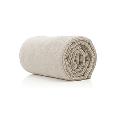 BIFULL Confezione di asciugamani in microfibra beige 10 unità.