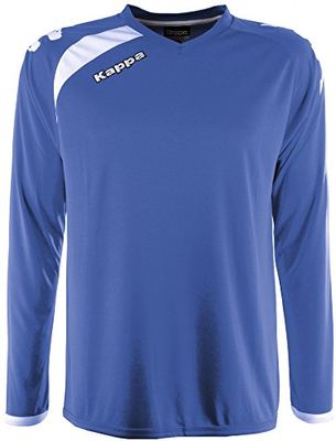 Kappa Pavie LS Maglietta da Calcio, Unisex, Adulto, Unisex - Adulto, 302DRE0_808-12Y, Blu Royal, 10Y/12Y
