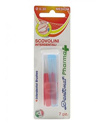 Dentonet Piave 7 Scov Manuelle Brossette Ovale Blanc Unisexe-Adulte