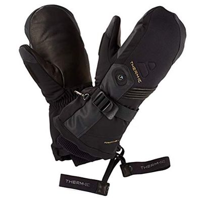 Therm-ic Ultra Heat Mittens Men, Guanto da Pugno. Uomo, Nero, XL-9,5