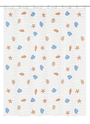 Kleine Wolke 4959148305 douchegordijn New Beach, 180 x 200 cm, veelkleurig