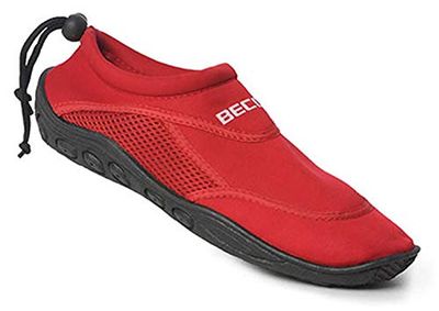 BECO Badskor/surfskor för kvinnor och män röd 45, röd, 45 EU