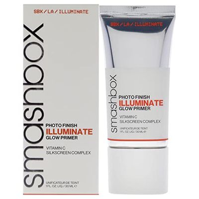 Smashbox Photo Finish Illuminate Glow Primer For Women 1 oz Primer, clear