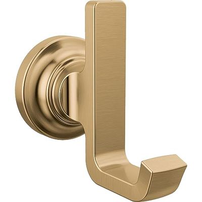 DELTA FAUCET 78935-CZ Tetra - Gancho doble para toallas de baño en bronce champán
