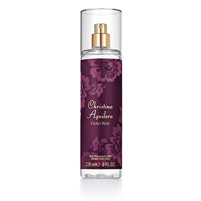 Christina Aguilera - Violet Noir Eau de Parfum, Profumo Femminile, Seducente e Sensuale, Con Pompelmo Rosso Frizzante, Fiore d'Arancio e Rosa, Profumo per Donna - 236 ml