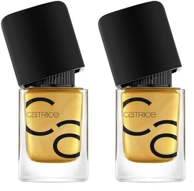 Catrice Cosmetics Catrice Cosmetics ICONAILS esmalte de uñas, de larga duración, brillante, 10.5 ml (Paquete de 2)