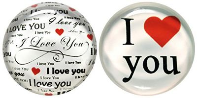 GlasXpert M21 Fridge Magnet, Coloured Glass, 3.5 x 3.5 cm