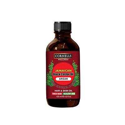 CORNELLS Argan Black Castor Essential Oil, 120ml