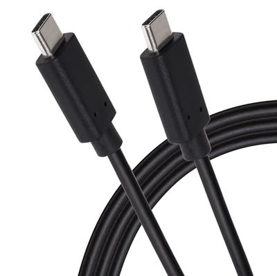 Maplin USB-C to USB-C 100W PD V3.2 Gen 2 10Gbps Cable, 1m, Charging and Data Transfer, for Apple MacBook, iPad, iPhone 15, Samsung Galaxy phones, Microsoft Surface, Google Pixel and more
