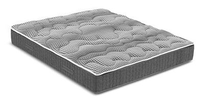 Fabe Topper Gym Comfort met geheugenfunctie, dubbele topper met capuchon, Polygiene® Odor Crunch® en Tencel™-garen, hypoallergeen en 160 x 195 x 4,5 cm