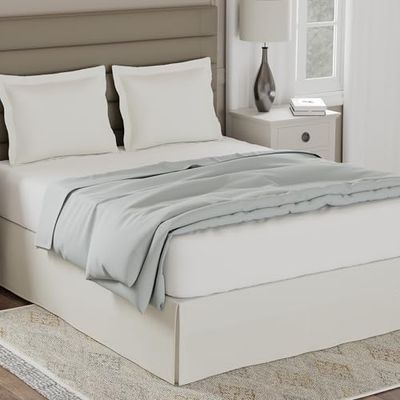 levinsohn Lux Hotel Easy Care Tailored 100 % microfibra 14 polegadas Bedskirt