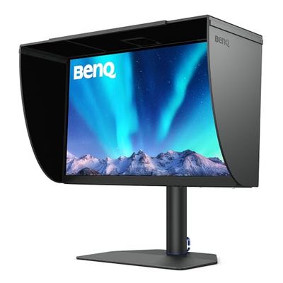 BenQ SW272Q Monitor para edición fotográfica 2K de 27 Pulgadas USB-C 90 W 99% Adobe RGB