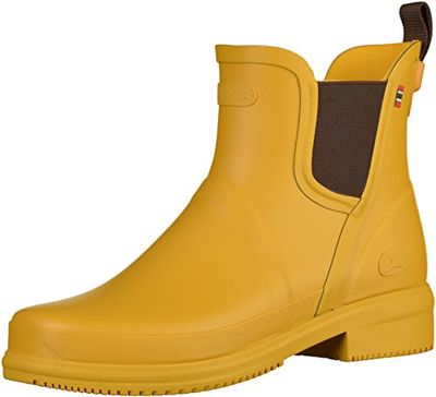 Viking Women's Gyda Rain Boot Yellow 4 UK