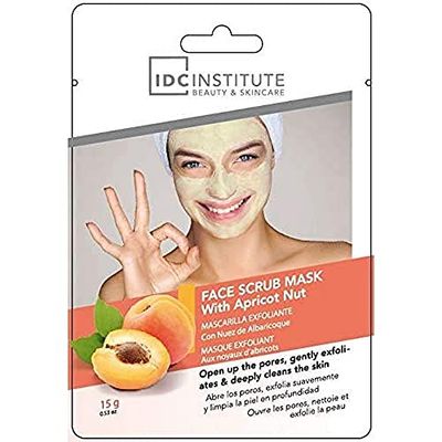 IDC INSTITUTE, máscara esfoliante para o rosto noz e damasco - 22 gr.