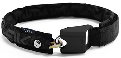 Hiplok Lite Cadeado cinto, cor preta, 75 cm de perímetro