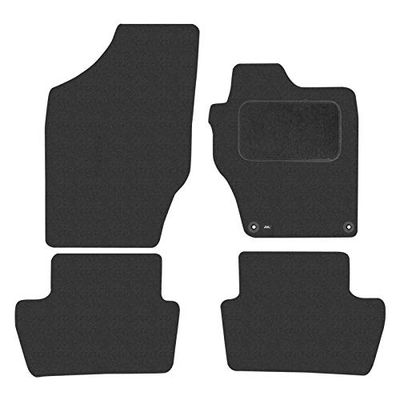 JVL Fully Tailored Carpet Car Mat ,Set of 4