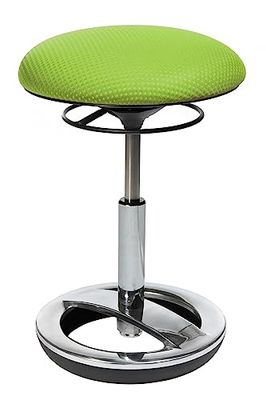 Topstar Bureaukruk Sitness Bob aluminium gepolijst groen