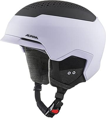 ALPINA Unisex - Volwassenen, GEMS Skihelm, lilac-black matt, 51-55 cm