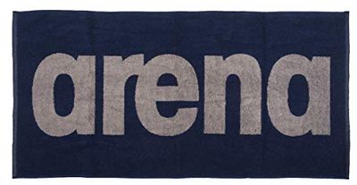 arena Gym Soft Towel handdoek, uniseks, volwassenen, blauw (marineblauw), één maat