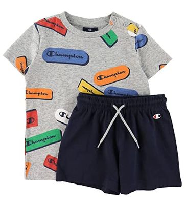 Champion- Ensemble de Sport pour Enfants, S6441306, Multicolore, Estándar