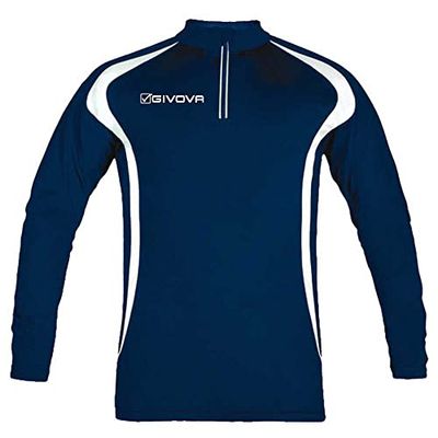 Givova, running long shirt, blue, XL