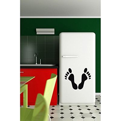 Tatoutex Stickers Empreintes de Pieds - Or, L 12cm x H 10cm