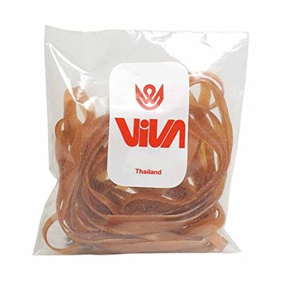 Haarelastiekjes voor kantoor Viva 80 g met verschillende diameters [A80]