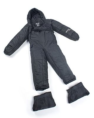 Selk'bag Unisex's Lite 5G Sleeping Suit, Asphalt Grey, S