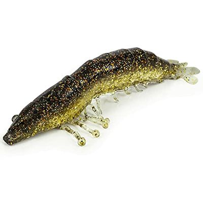 Molix Shrimp 2,5 inch + WT Jig Head 4 g kleur Marron Glacè