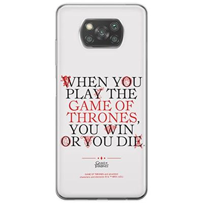 ERT GROUP mobiel telefoonhoesje voor Xiaomi POCOPHONE X3 origineel en officieel erkend Game od Thrones patroon Game of Thrones 009, hoesje is gemaakt van TPU