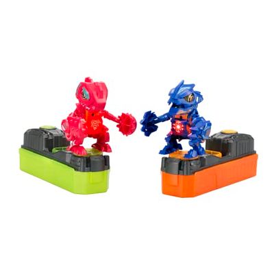 Silverlit Miniature Character - YCOO - Biopod Kombat Duo Pack Edition in Capsule - Sound and Light Effects - 5 Years Old