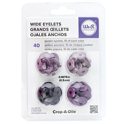 We R Memory Keepers Eyelets Wide Purple