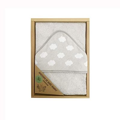Duffi Baby 0897-11 - Capa de Baño 100x100 cm., gris, unisex