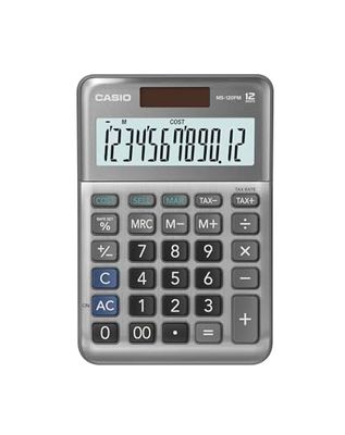 Casio - Calculatrice de Bureau MS-120FM