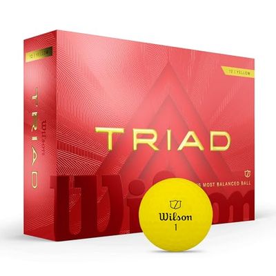 Wilson Palline da golf Triad, Giallo