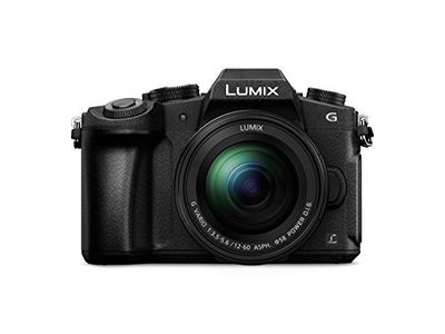 Panasonic Lumix DMC-G80M Câmara EVIL de 16 MP, ecrã de 3", estabilizador ótico de 5 eixos, visor OLED, RAW, Wi-Fi, 4K, kit com alvo Lumix vários 12 - 60 mm/F3,5-5,6, cor preta