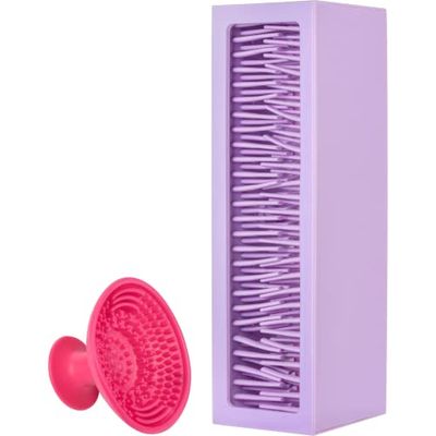 Essence BRUSH - Set detergente per pennelli, n. 01, multicolore, vegano, privo di nanoparticelle, confezione da 1 (2 pezzi)