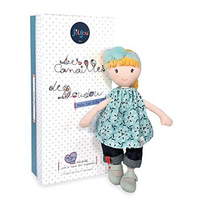 Jolijou - CANALLE - bambole di stoffa - Evy - verde mandorla- JJ6016