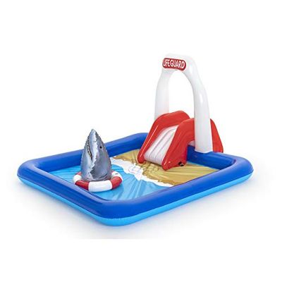 Bestway Centre de Jeu d'eau avec pataugeoire « Sauvetage » - 53079-234 x 203 x 129 cm - Couleur
