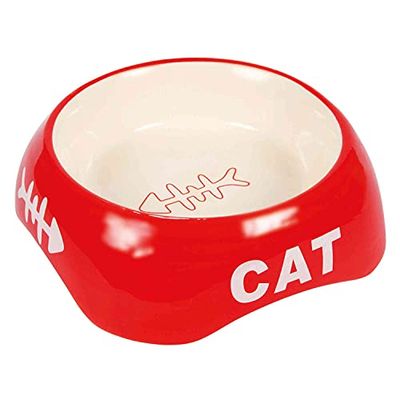 Trixie Ceramic Bowl for Cats 0.2 Litre, Assorted colors