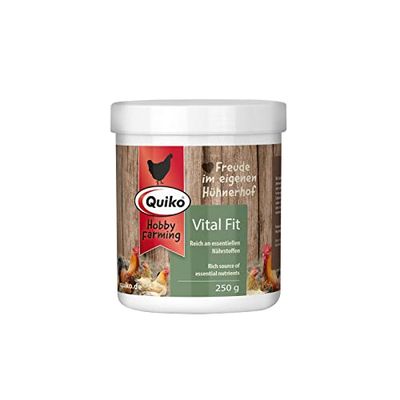 Quiko Hobby Farming Vital Fit 250g - Ricco di nutrienti essenziali - Integratore per l'alimentazione quotidiana