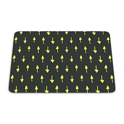 Bonamaison, Tapis de Souris Rectangle Imprimé Numériquement, Fond Antidérapant, pour Bureau et Maison, Taille: 22x18cm