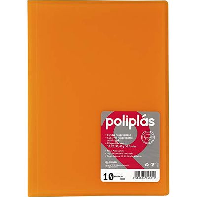 Grafoplas Classeur de 10 pochettes, A4, PP