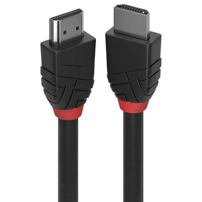 PRENDELUZ Zwarte HDMI High Speed Kabel 2.0 HDMI-kabel 2 meter stekker op stekker tot 480 Mbps